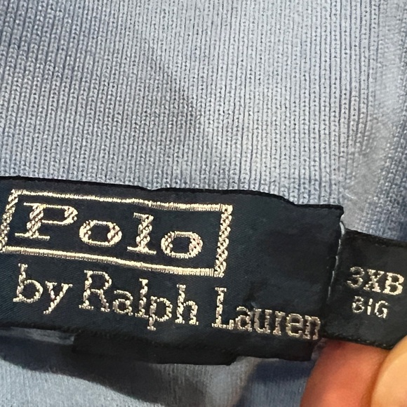 Ralph Lauren Light Blue Polo Shirt Mens Big Preppy Golf Tennis Summer - Picture 4 of 4